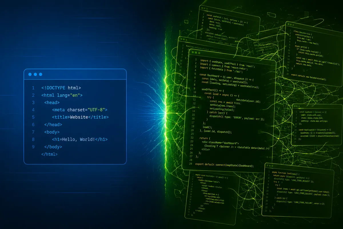 HTML vs JavaScript Frameworks: What Your Business Actually Needs