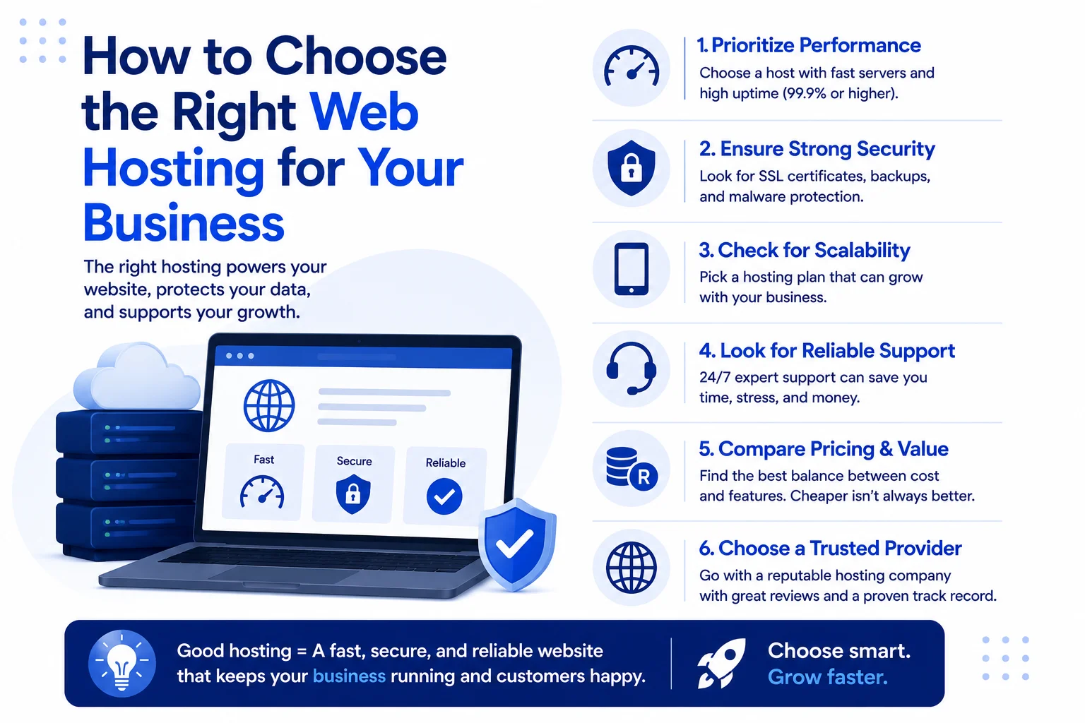 How to Choose the Right Web Hosting for Your Business